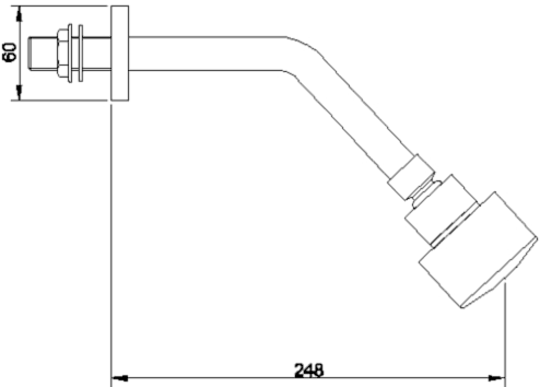 Manual Concealed Shower Valve & Fixed Shower Head. additional image