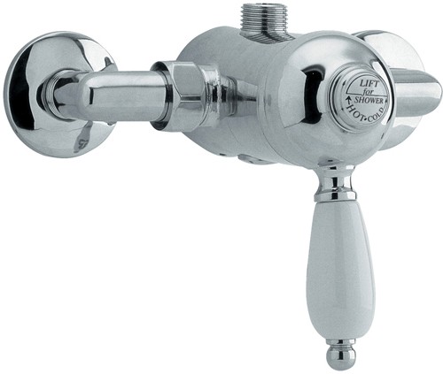 1/2"  Exposed Manual Shower Valve (Chrome). additional image