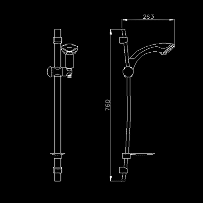 Modern slide rail kit additional image