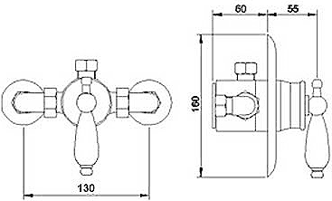 1/2" Exposed Thermostatic Sequential Shower Valve. additional image
