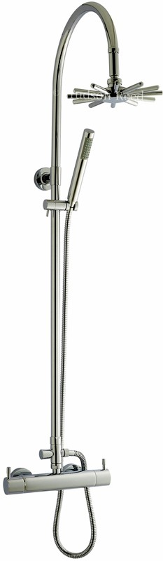 Thermostatic Bar Shower Valve & Infinity Riser Set. additional image