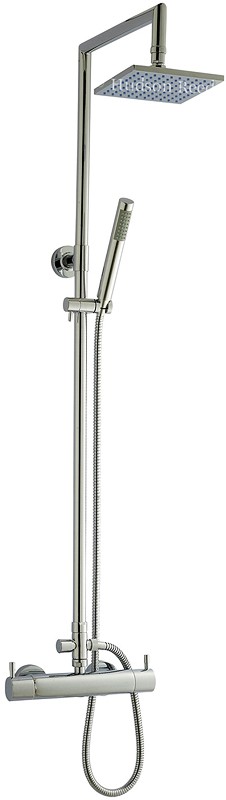 Thermostatic Bar Shower Valve & Tiamo Riser Set. additional image