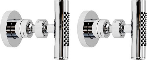 2 x Minimalist Body Jets (Chrome). additional image