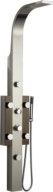 Lustre Thermostatic Shower Panel. additional image