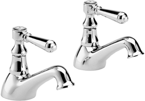 Lever basin taps (pair) additional image