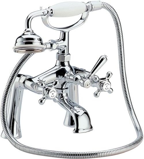 Bath shower mixer with shower kit additional image