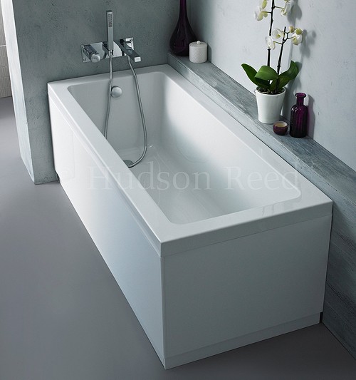 Single Ended Acrylic Bath. 1400x700mm. additional image