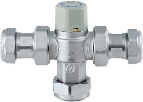 TMV3 Thermostatic Under Bath Blending Valve (22mm). additional image