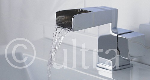 Waterfall Basin Tap (Chrome). additional image