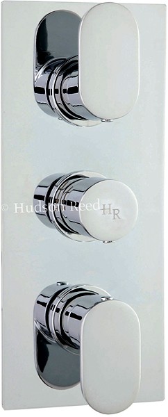 Triple Concealed Thermostatic Shower Valve. additional image