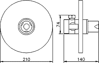 1/2" Concealed Thermostatic Sequential Shower Valve. additional image