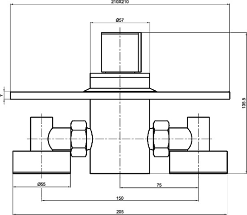 1/2" Concealed Thermostatic Sequential Shower Valve. additional image