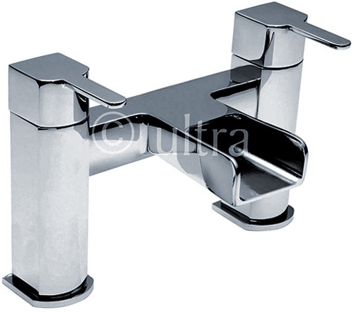 Waterfall Bath Filler Tap (Chrome). additional image