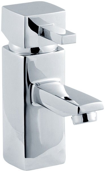 Mono Basin Mixer Tap With Pop Up Waste (Chrome). additional image