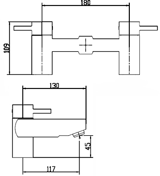 Bath Filler Tap (Black). additional image