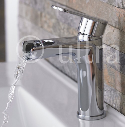 Waterfall Basin Tap (Chrome). additional image