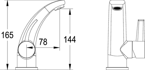 Basin Tap (Chrome). additional image