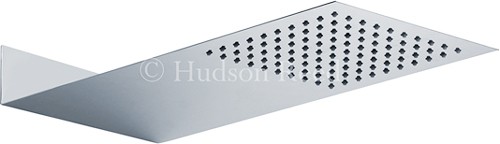 Ultra Thin Fixed Shower Head. 400x200mm. 3mm Thick. additional image