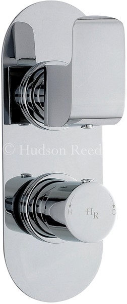 3/4" Twin Thermostatic Shower Valve With Diverter. additional image