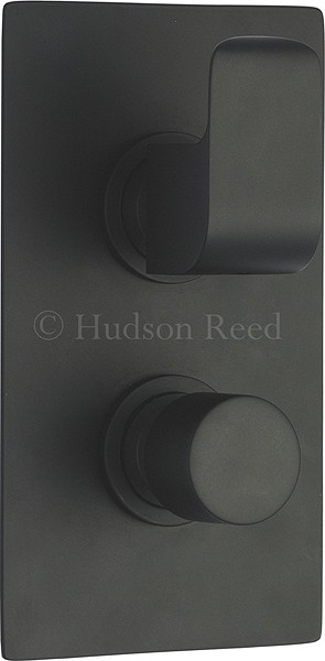 3/4" Twin Thermostatic Shower Valve With Diverter (Black). additional image