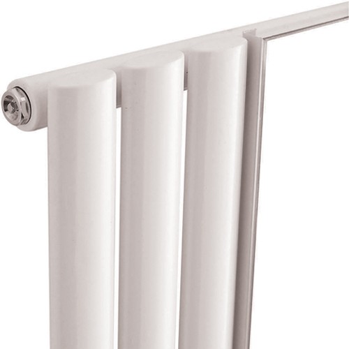 Revive Mirror Radiator. 2727 BTU. 499x1800mm (White). additional image