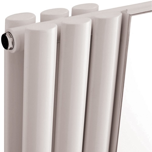 Revive Mirror Radiator. 5368 BTU. 499x1800mm (White). additional image