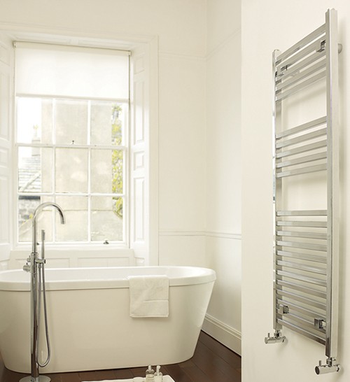 Covent Radiator (Chrome). 450x1150mm. 1150 BTU. additional image