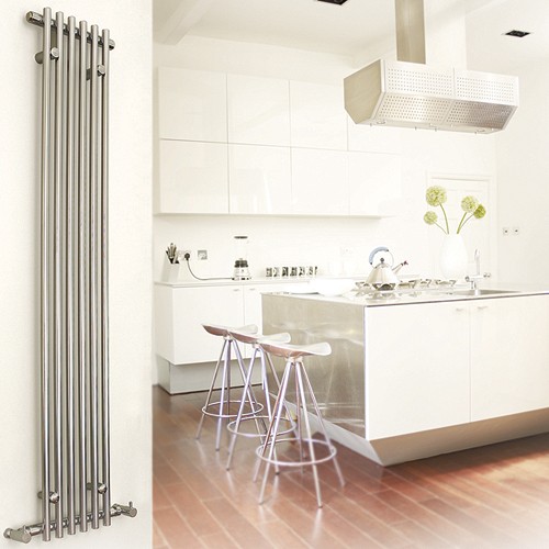 Strand Radiator (Chrome). 300x1500mm. 1037 BTU. additional image