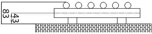 Strand Radiator (Chrome). 300x1500mm. 1037 BTU. additional image