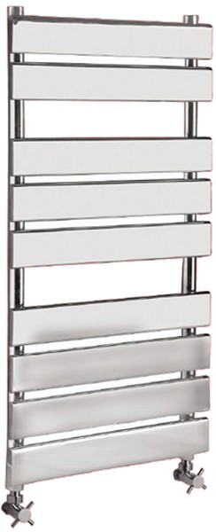 Heated Towel Rail (Chrome). 500x950mm. 1078 BTU. additional image