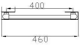 Leith Vertical Radiator. 460x1600mm. 1466 BTU. additional image