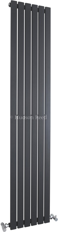 Sloane Vertical Radiator (Anthracite). 354x1800mm. additional image