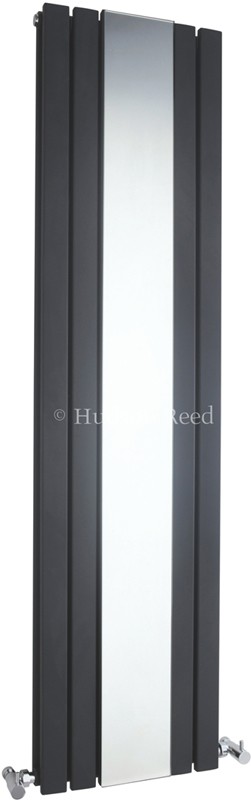 Sloane Mirror Radiator (Anthracite). 381x1500mm. additional image