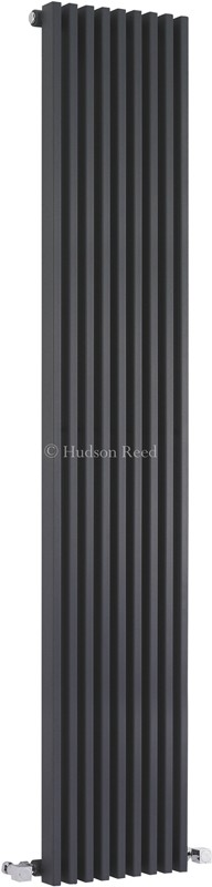 Parallel Designer Radiator (Anthracite). 342x1800mm. additional image