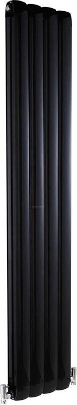 Nirvana Designer Radiator (Black). 335x1800mm. additional image