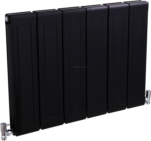 Glee Designer Radiator (Black). 832x600mm. additional image