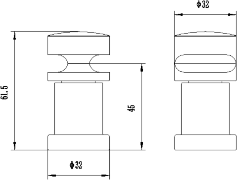 4 x Revive Horizontal Radiator Brackets (High Gloss Black). additional image