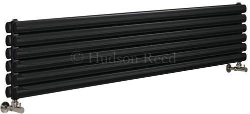 Revive Radiator (Black). 1500x354mm. 4708 BTU. additional image