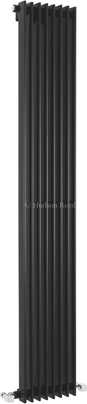 Fin Radiator (Black). 304x1800mm. 5186 BTU. additional image