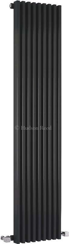 Parallel Designer Radiator (Black). 342x1500mm. additional image