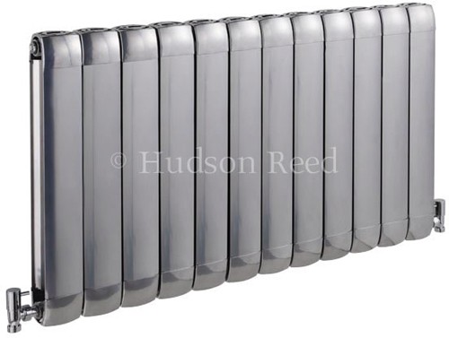 Nirvana Designer Radiator (Silver). 1015x600mm. additional image