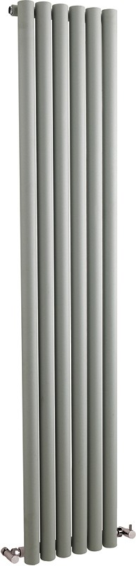 Savy Radiator (Silver). 354x1800mm. 3333 BTU. additional image