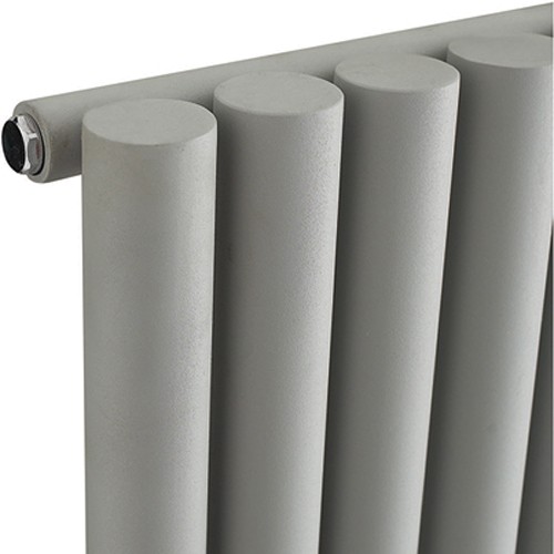 Savy Radiator (Silver). 354x1800mm. 3333 BTU. additional image