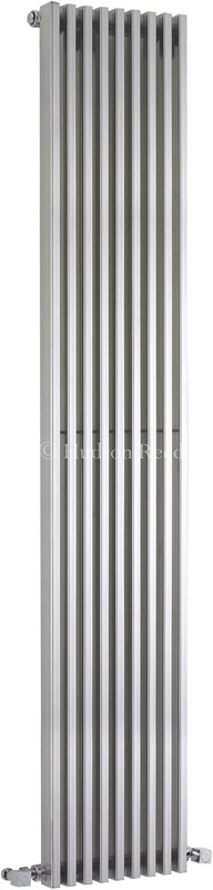 Parallel Designer Radiator (Silver). 342x1800mm. additional image