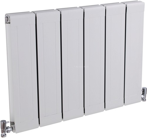 Glee Designer Radiator (White). 832x600mm. additional image