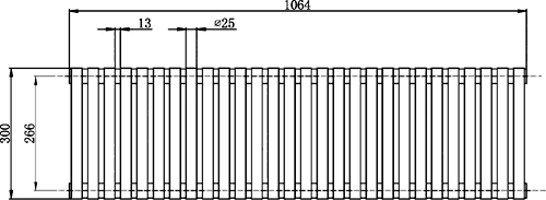 Refresh Radiator (White). 1064x300mm. 6547 BTU. additional image