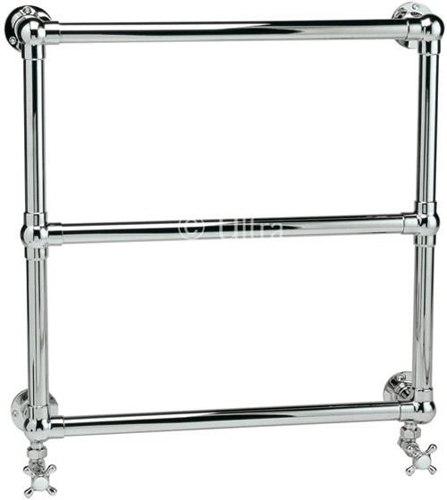 Cotswold Heated Towel Rail (Chrome). 685x685mm. additional image