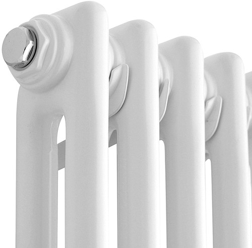 2 Column Vertical Radiator (White). 291x1500mm. additional image