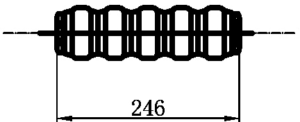 2 Column Vertical Radiator (White). 291x1500mm. additional image