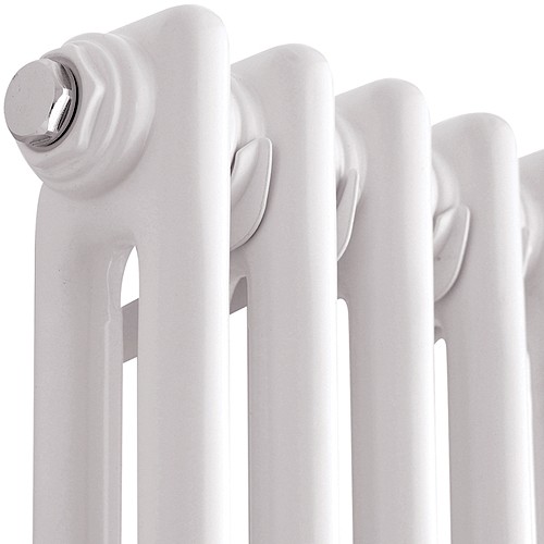 2 Column Vertical Radiator (White). 291x1800mm. additional image